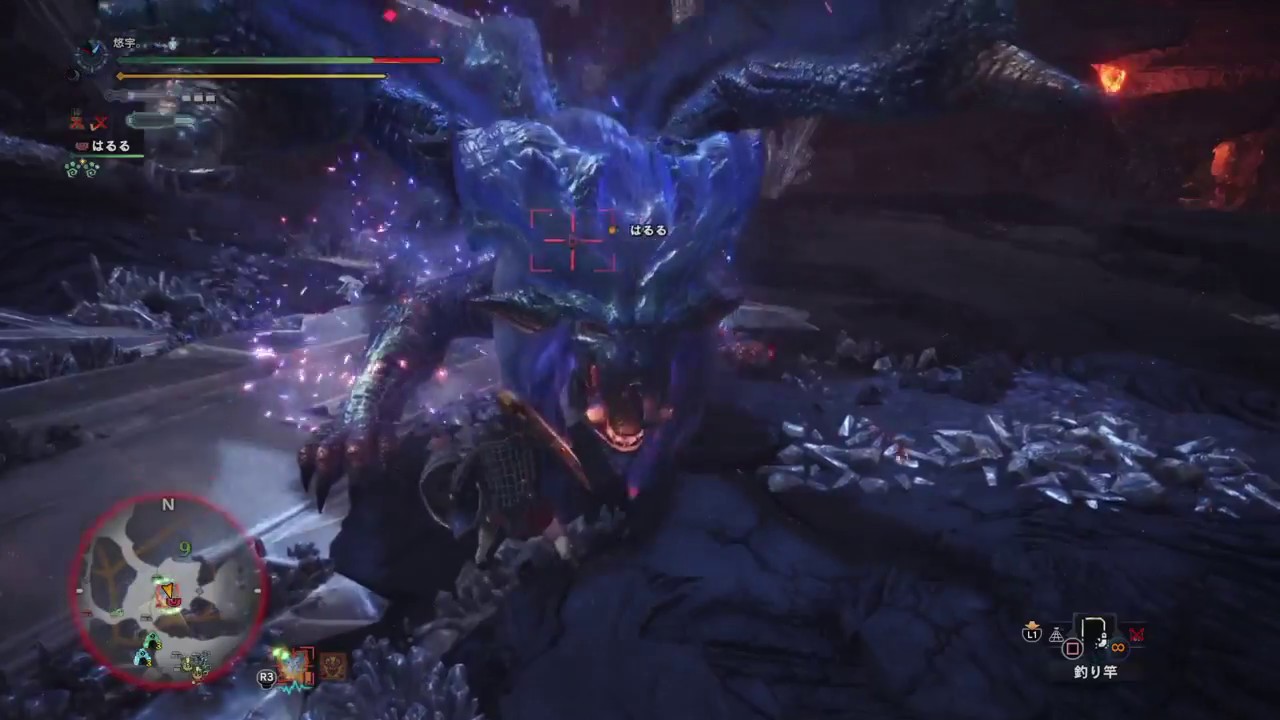 モンスターハンター：ワールド_歴戦王ナナ ガンランス ソロ 13:32