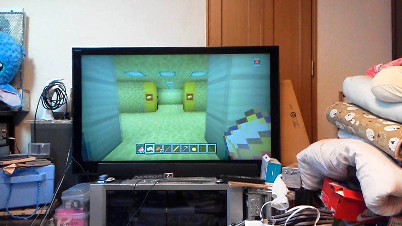 マインクラフトWiiu 自分の鉱石(？)PVPワールド紹介