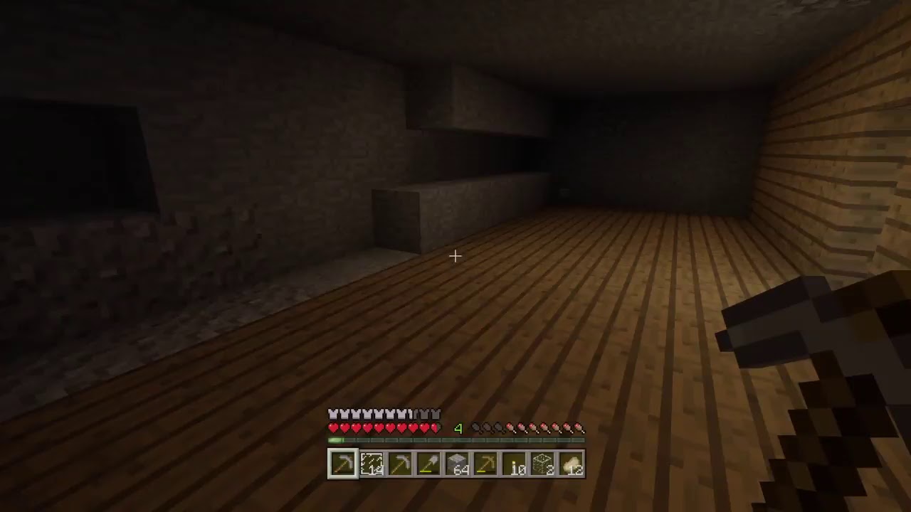 マインクラフトやってゆく　　　　　　　　　(あ、ヘッドホン変えました)