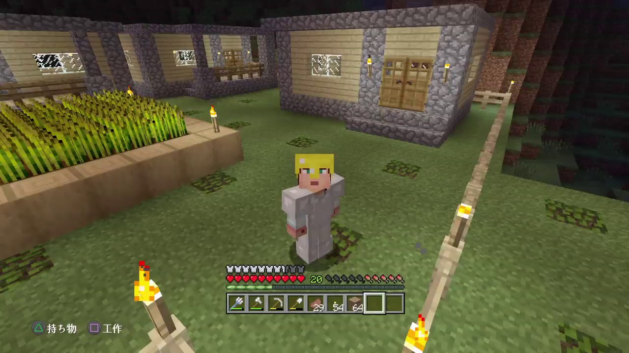 ＜マインクラフト＞　part 16　村人を移動する！