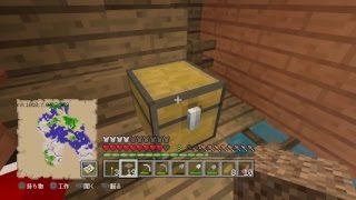[PS4版]ゼロから自力で始めるマインクラフト[生配信2]お宝求めて