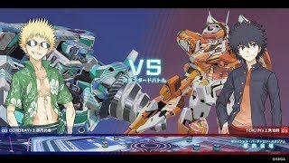 【プレマ】テムジン（あんちゃん）vs ドルドレイ　とある魔術の電脳戦機