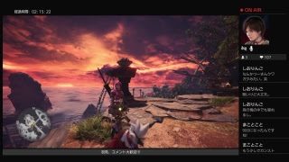 MHW　モンスターハンターワールド　上位クエ太刀ソロ(RANK4武器縛り）　裸討伐目指して