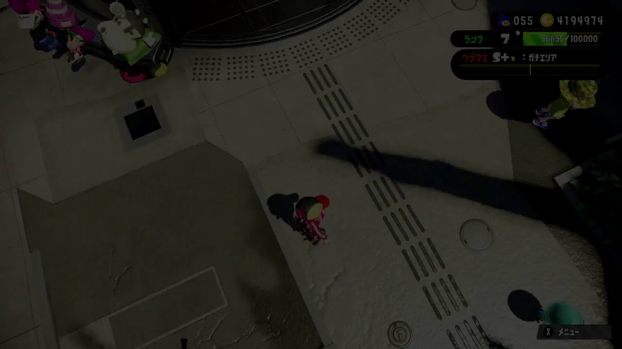 スプラトゥーン２　ガチマッチS+がX目指す動画