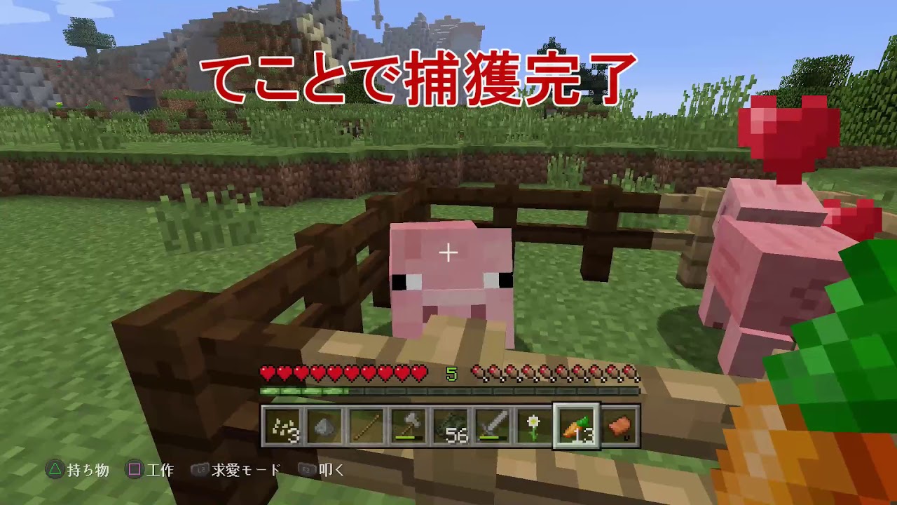 【マインクラフト】雪馬と相方のグダグダ生活　＃２