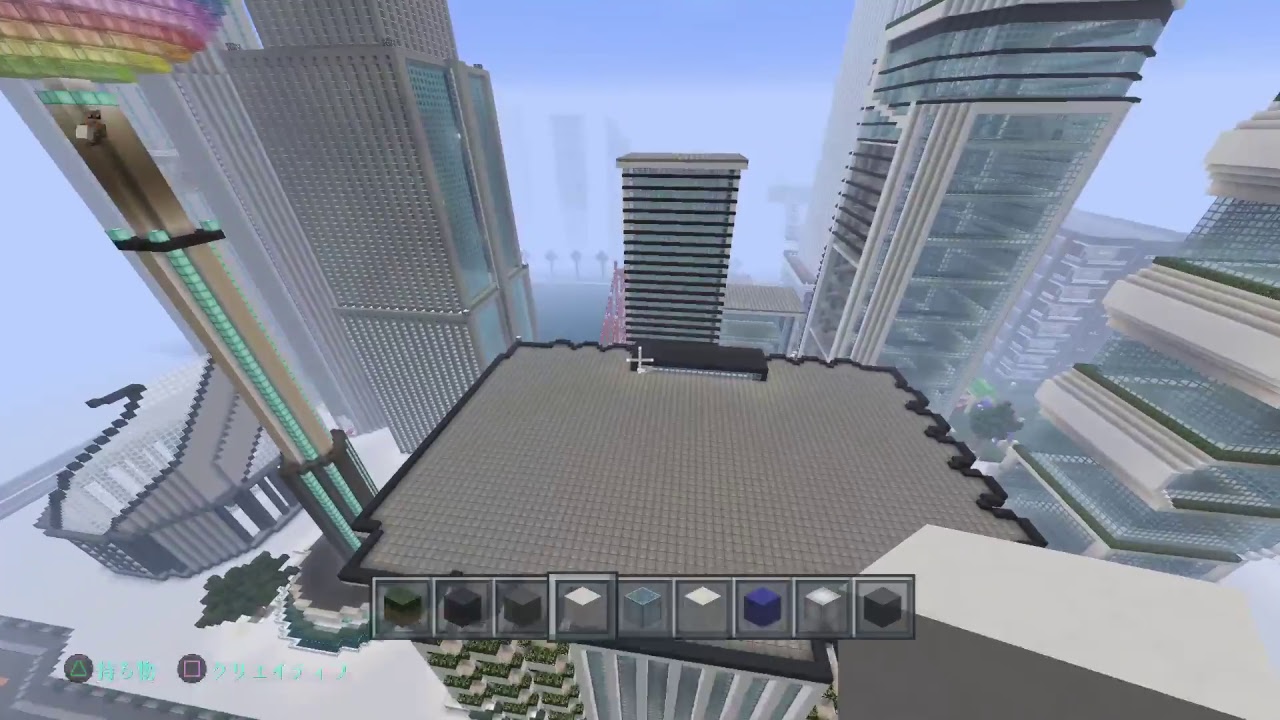 PS4pro 　マインクラフト　マイクラ　寝落ち配信　雑談しながら建築しますw 　初見さんコメント宜しくお願いしますm(__)m