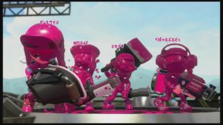 何故か妹のアカウントでやるスプラトゥーン2