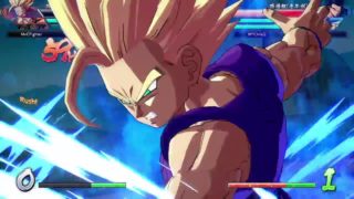 ドラゴンボール ファイターズ　最強クリスG　ベジータ（黒髪）VS少年悟飯　親子かめはめ波コンボ９９HIT