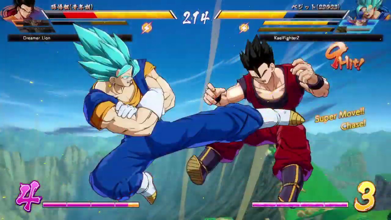 ドラゴンボール ファイターズ　新世界１位ベジット　ファイナルかめはめ波連発