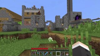 廃坑でトラン〇ム弓を発見！　ＲＯＧＵのマインクラフト③