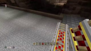 PS4[マインクラフト]オノリ世界万博ランド　土に埋まった海賊船作りやーる