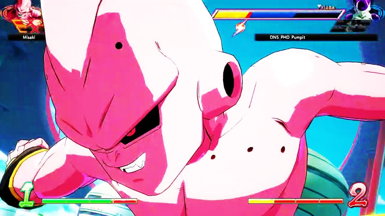 ドラゴンボール ファイターズ - 魔人ブウはフリーザをとてもひどく打ち負かす、高レベルの戦闘機と戦う