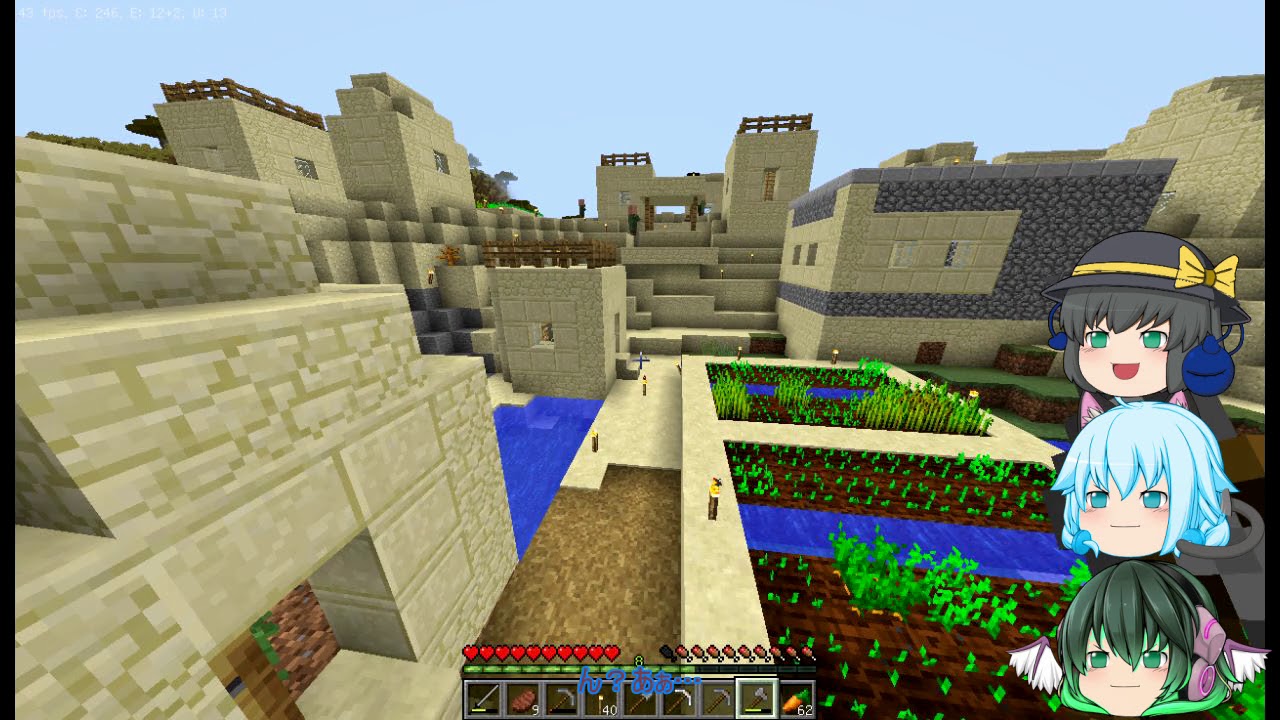 村を作るぞ！マインクラフト！part9