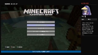 久しぶりにマインクラフト　　雑談