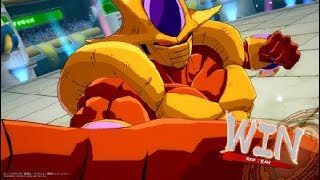 ドラゴンボール ファイターズ　世界１位ゴールデンクウラVSスーパーサイヤ人ブルー軍団　最後のクウラ上手い