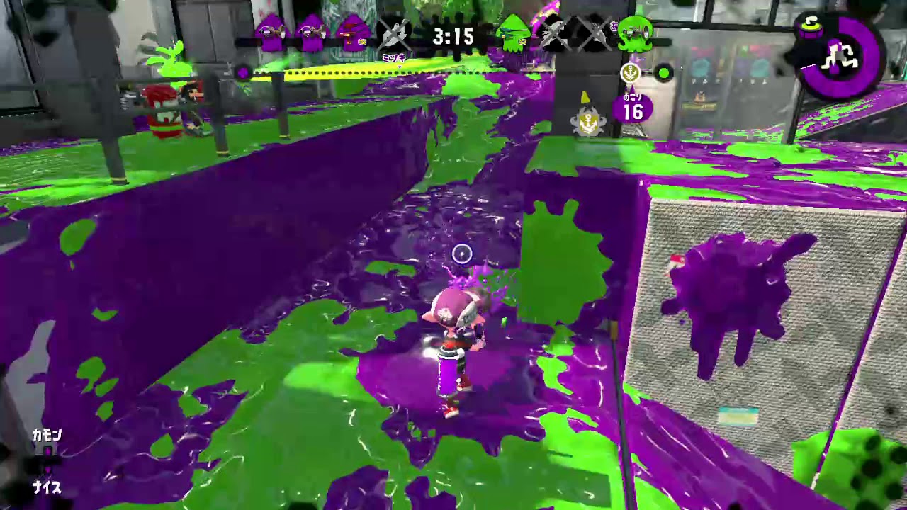 #スプラトゥーン2  #ガチホコ #NintendoSwitch #Splatoon #ノックアウト #カウントリード