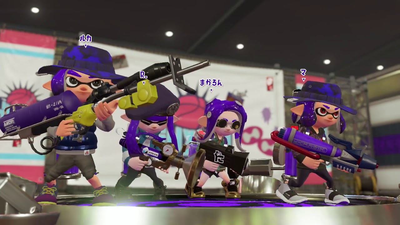 #0 何者かがスプラトゥーン２を始めたようです。