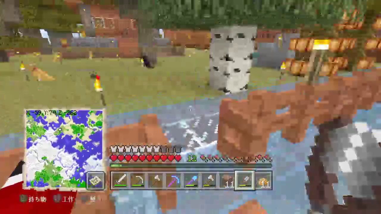 ［PS4版］ゼロから自力で始めるマインクラフト[生配信20]