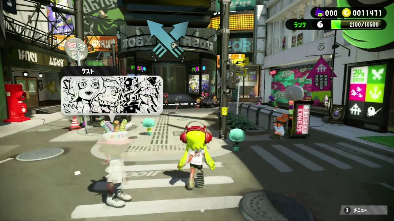 スプラトゥーン2 ナワバリ　ランク10目指してまったりpart02