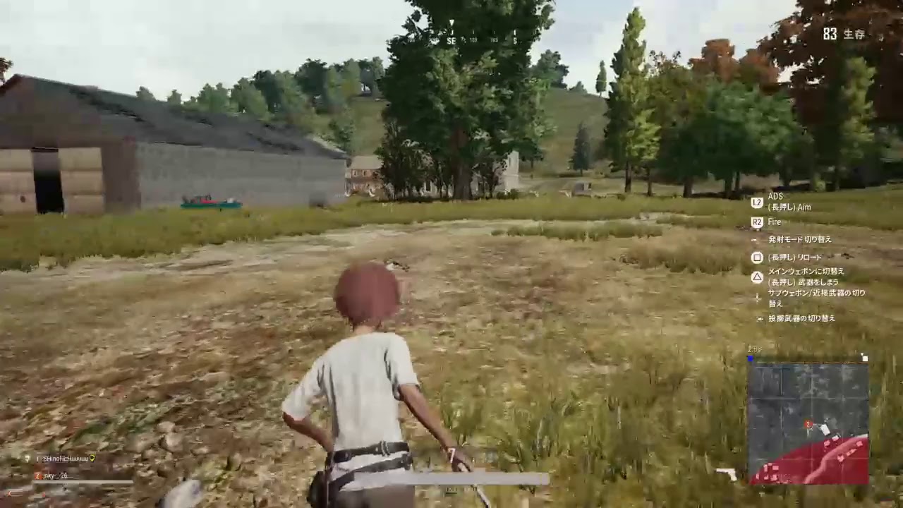 ＜女性実況＞初pubg配信