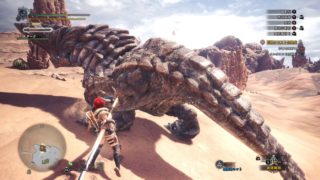 モンスターハンターワールド　フリークエストがクリアにならないから最初から始めた。