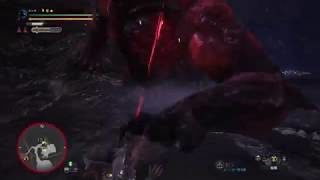 モンスターハンター：ワールド MHW 極ベヒーモス討滅戦 太刀 ソロ 不屈 29'49