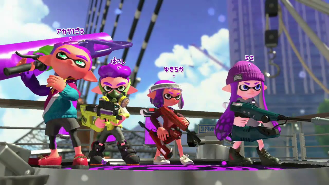 【スプラトゥーン2】 5歳児のC帯ガチマ #2 ～初めてのガチアサリシュート～