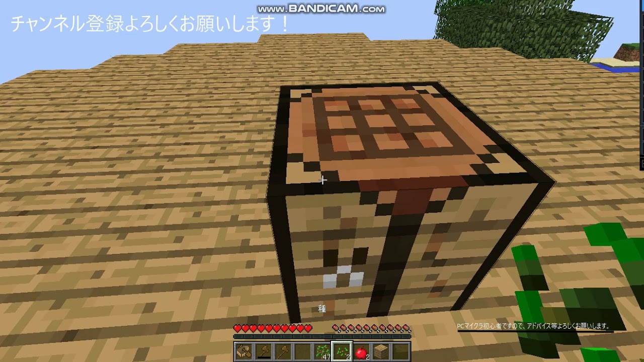 マインクラフトプレイ