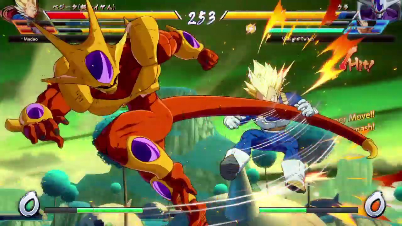 ドラゴンボール ファイターズ　世界１位クウラ　重い動きから叩きつけコンボ　数少ない本気のクウラ使い