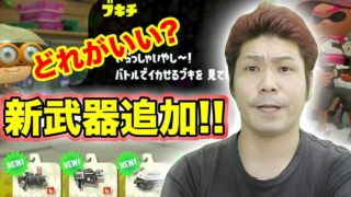 【スプラトゥーン2】新武器8つも登場!!どれが使いやすい!?自分に合う武器は一体どれだ??【Nintendo Switch Splatoon2】りゅうちゃんとあそぼ