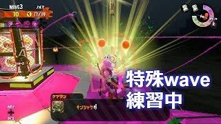 スプラトゥーン2　サーモンラン　野良　ポラリス練習バイト１