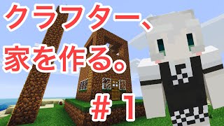 【マインクラフト】サバイバルしていく！ #1【マイクラ実況】