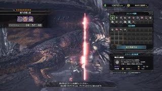 モンスターハンター：ワールド　導きの青い星 太刀solo 9分57秒