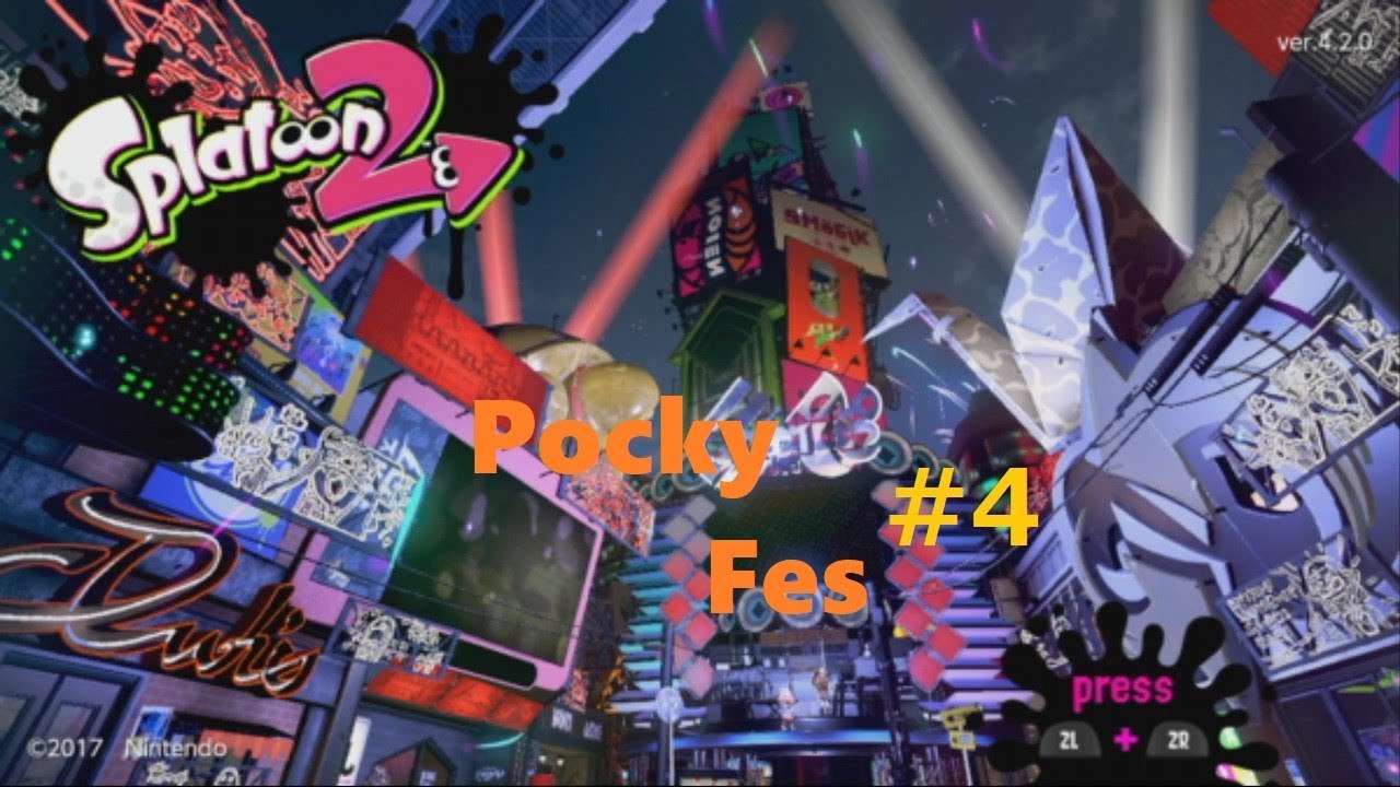 【ニコ生】”スプラトゥーン2” ポッキーフェス参戦してみる？生放送 Part4【コメ無し】