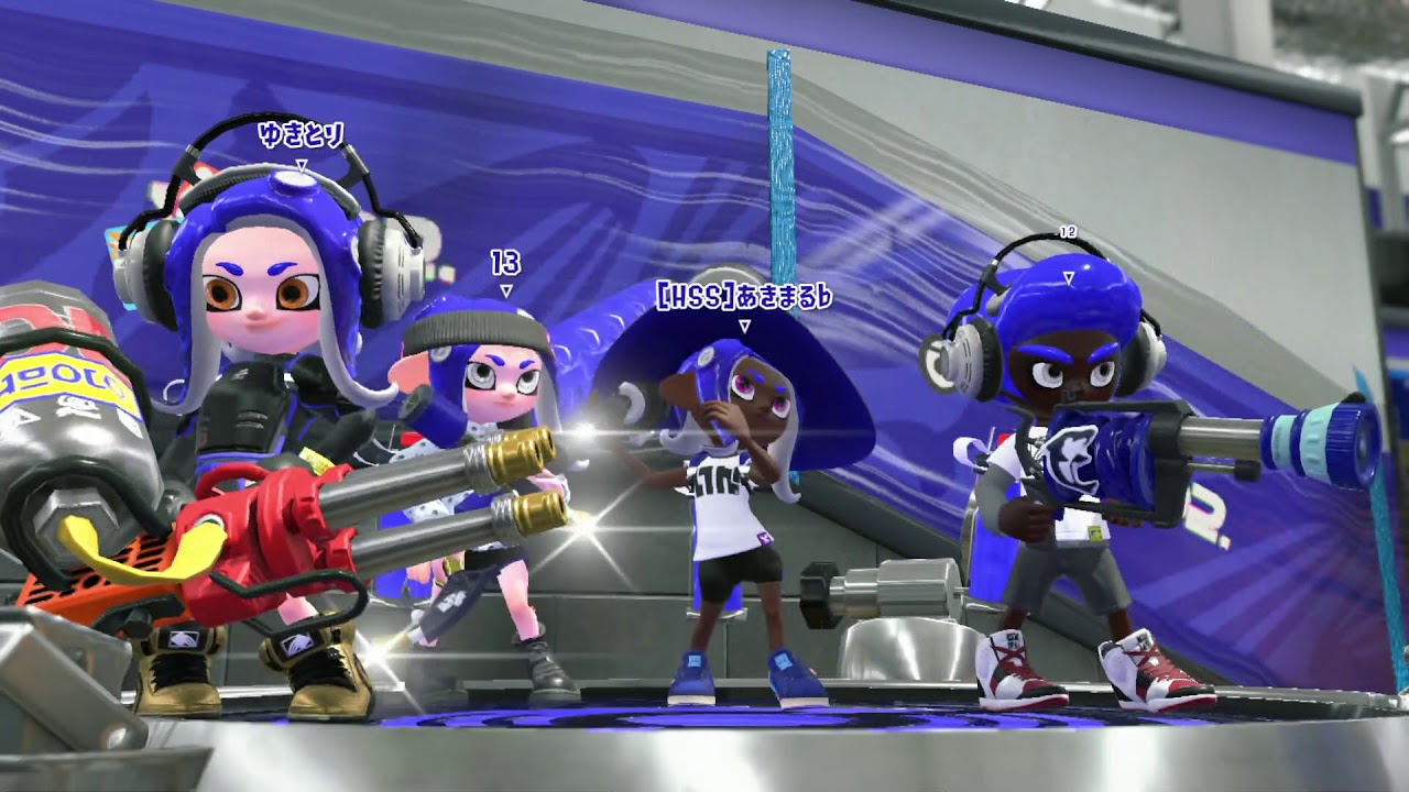 【スプラトゥーン2】ダイナモローラーガチマッチ[初投稿]