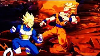 ドラゴンボール ファイターズ - 孫悟空とベジータとの間の壮大な戦いですが、ベジータは強いものでした