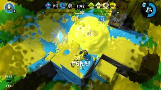 【スプラトゥーン２】ホコ バッテラ スクベッチュー