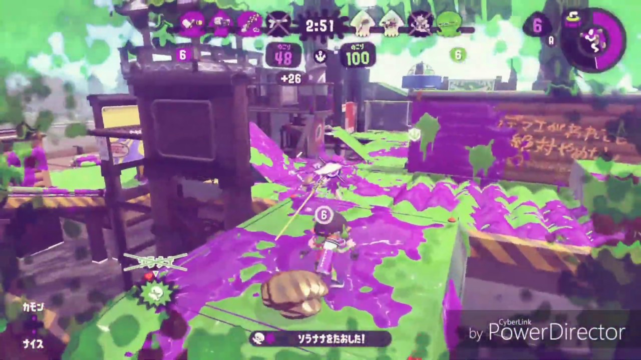 スプラトゥーン2 enjoy勢によるキル集！part2(アウトサイダー)
