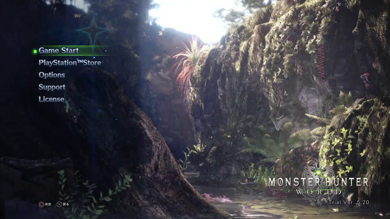 モンスターハンターワールドを遊ぶ1