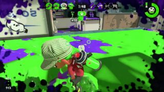 スプラトゥーン2 ガチエリア　１１キル