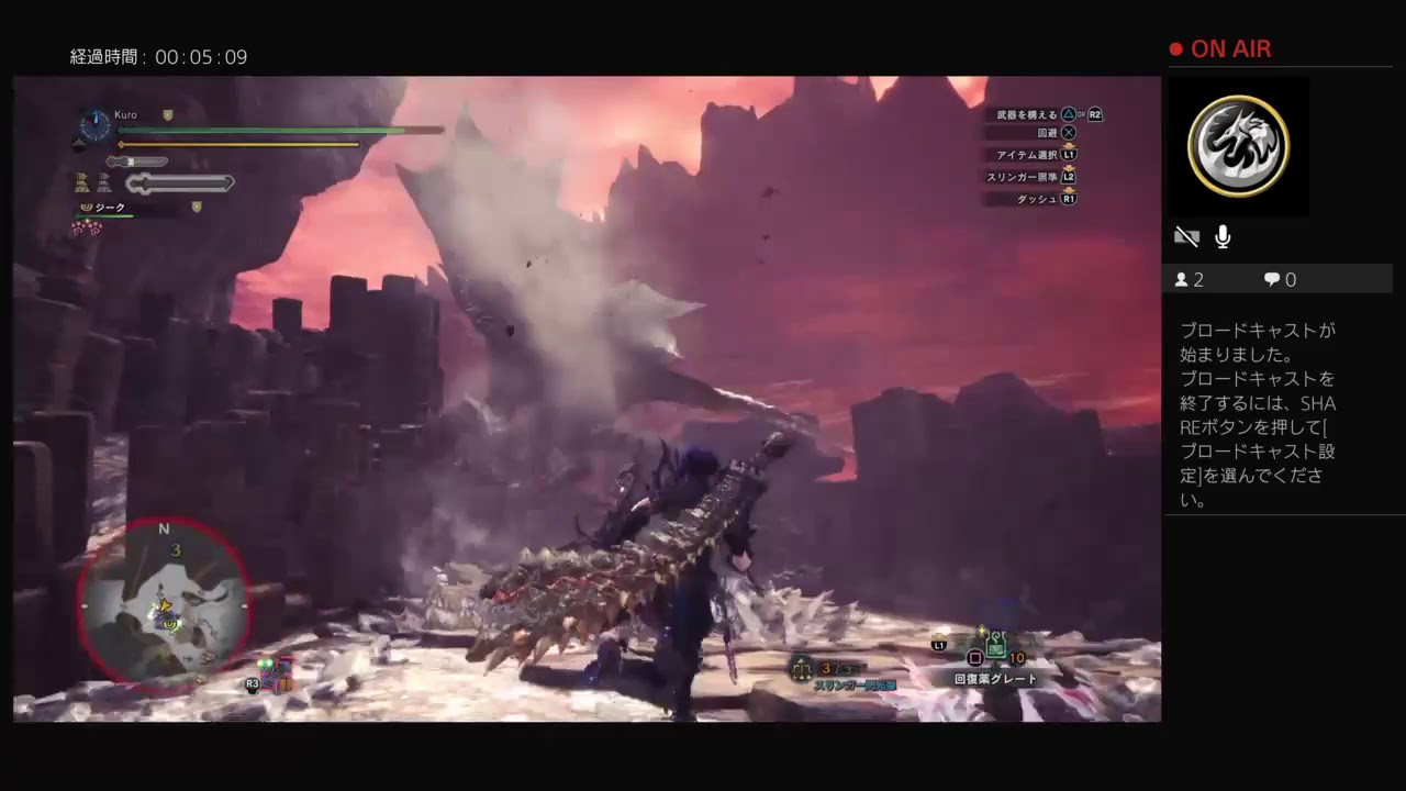 ［モンスターハンターワールド］ミラティブで声だし配信