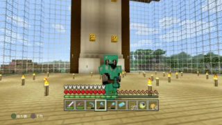 Ps４マインクラフト　洋館に住んでみようと思ったものの