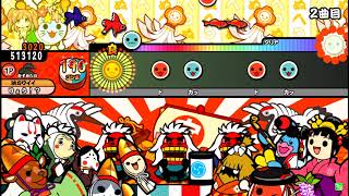 【太鼓の達人】スプラトゥーン2 メドレー (むずかしい) 全良