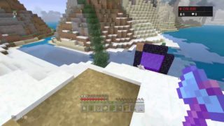 いずみのライブ「マインクラフトPS4」＠サバイバル建設　まったりながら見推奨ライブ　船作り休憩！　雪国へ引っ越しします