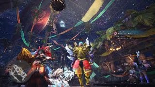 モンスターハンター ワールド アステラ祭 花火 MHW モンハン
