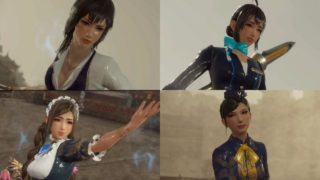 【真・三國無双8】第3弾追加コスで（びしょ濡れになりながら）無双乱舞つかってみた【王異&甄姫&蔡文姫&辛憲英・無双乱舞集】