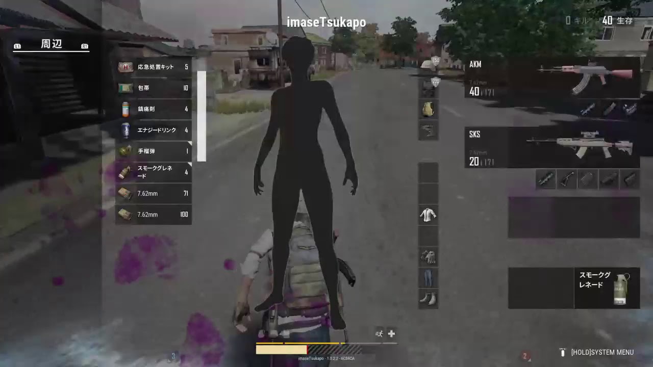 『PS4版PUBG』実況放送!練習するー！【15】