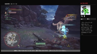 彼女とモンスターハンターワールド、久々にぼちぼちまったり配信中