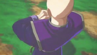 ドラゴンボール ファイターズ - 孫悟空SSGSSと天津飯は孫悟飯を破壊する