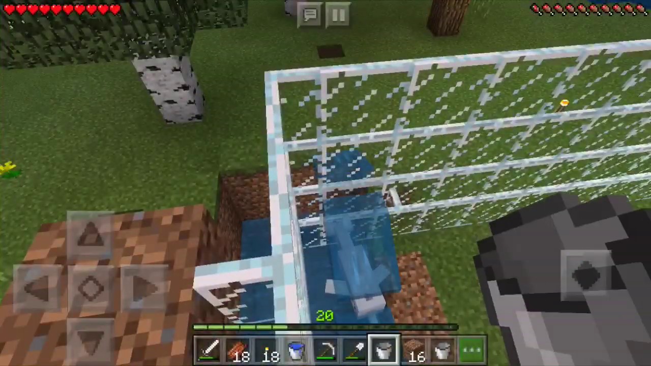 #4【マインクラフトPE】とっしーのマイクラのんびり生活